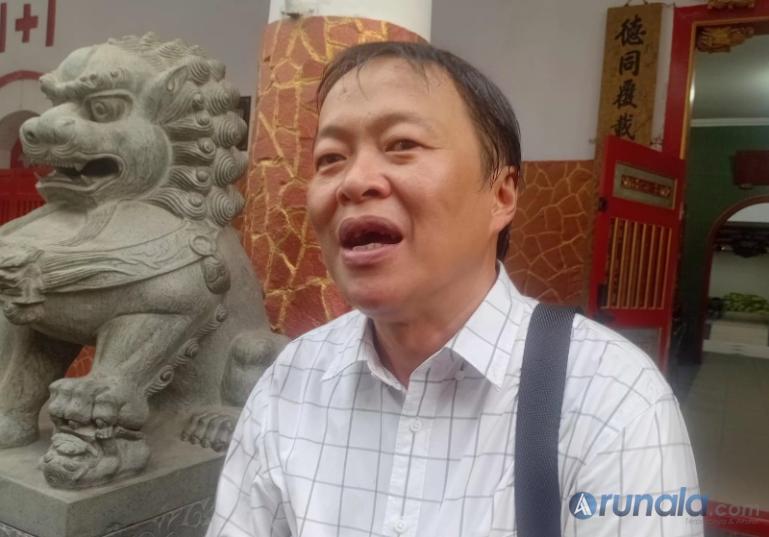 Wakil Ketua Himpunan Tjinta Teman (HTT) Padang, Albert Hendra Lukman. IST