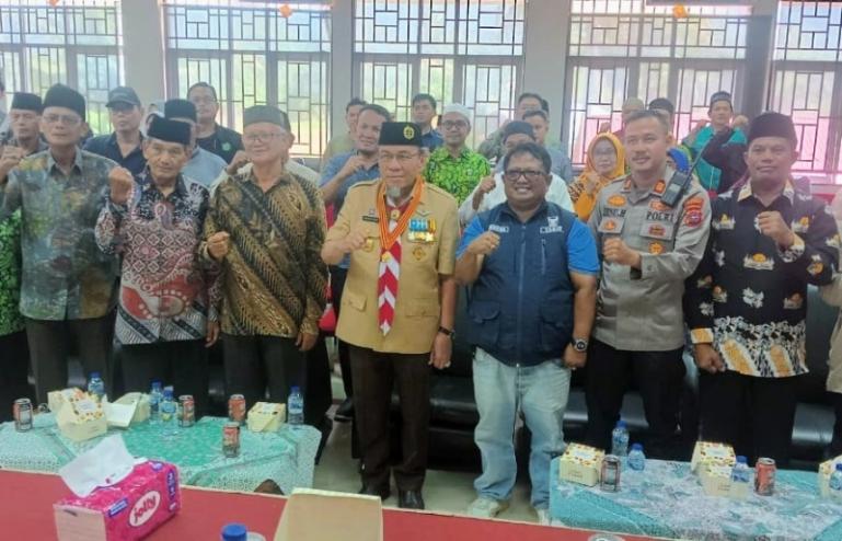 Ketua DMI Kota Padang, Maigus Nasir hadiri muscab DPC DMI Nanggalo, Sabtu (10/1/2026). IST