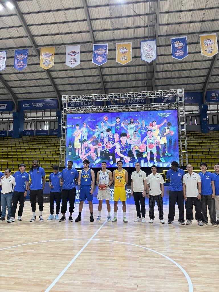 Peluncuran tim dan jersey terbaru Satria Muda Pertamina Bandung. IST