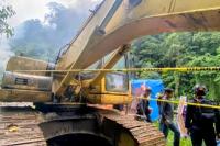 Lagi, Penertiban PETI di Pasaman, Satu Unit Alat Berat Disita