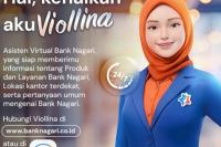 Bank Nagari Hadirkan Viollina, Chatbot Pintar Berbasis AI
