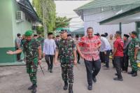 Manfaatkan Kunjungan Pangdam XX/TIB, Wako Pariaman: Momen Perkokoh Kerja Sama dengan TNI