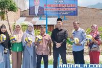 Peduli Olahraga, Fautiaz Bangun Lapangan Voli di Kompleks Wisma Indah Lestari Tahap 3