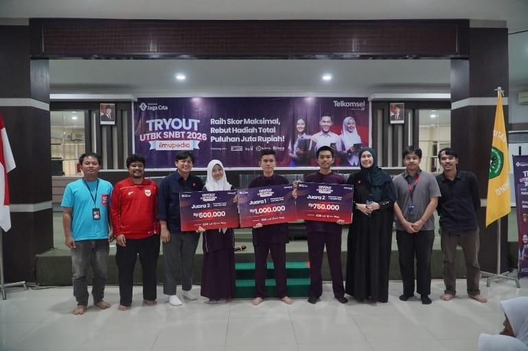 Pemenang Tryout UTBK SNBT Ilmupedia Telkomsel 2026. IST
