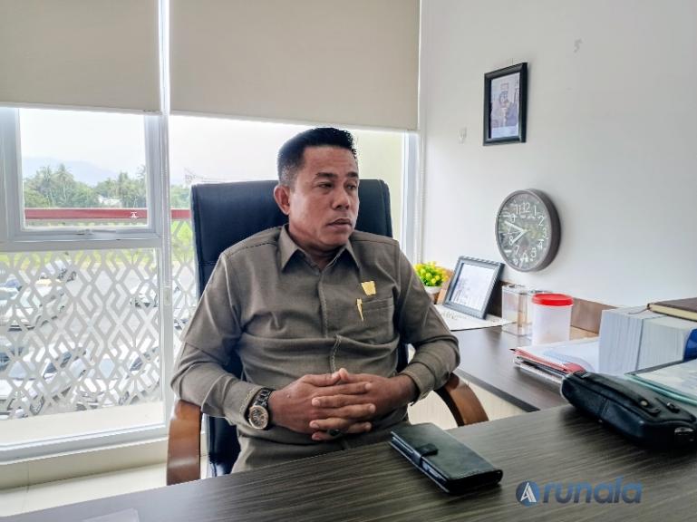 Ketua PASI Kota Padang terpilih yang juga Anggota Komisi IV DPRD Kota Padang, Irwandi. (dok : Arunala.com)