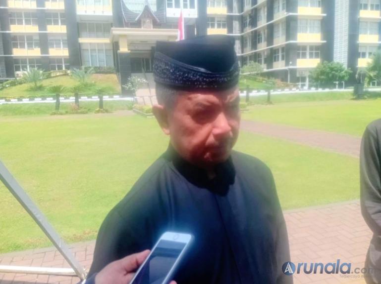 Ketua LKAAM Sumbar, Fauzi Bahar Datuak Nan Sati. (dok : arunala.com)