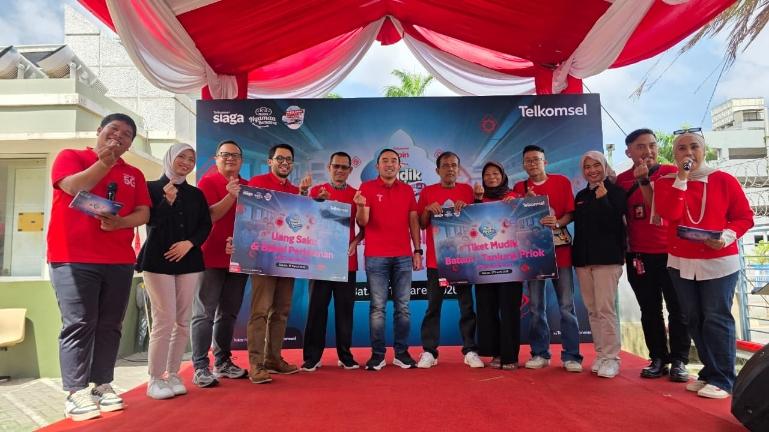Telkomsel resmi memberangkatkan 1.100 masyarakat yang membutuhkan agar dapat mudik dan merayakan Ramadan serta Idulfitri bersama keluarga di kampung halaman. IST