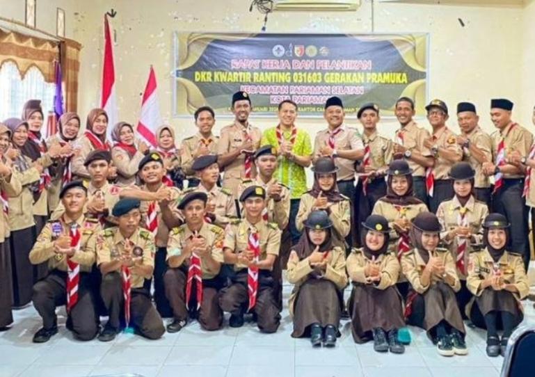 Perkuat Gerakan Pramuka, Kwartir Ranting 031603 Pariaman Selatan Gelar Raker