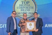 Bank Nagari Raih Penghargaan Top Digital Corporate Brand Award 2026