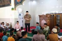 Safari Ramadan di Masjid Taqwa Desa Bato, Yota Balad Sampaikan Progul