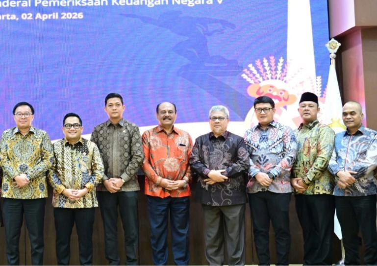 Ketua DPRD Sumbar, Muhidi hadiri kegiatan entry meeting pemeriksaan LKPD Tahun Anggaran 2025 yang diselenggarakan BPK RI di kantornya, Jakarta, Kamis (2/4/2026). IST