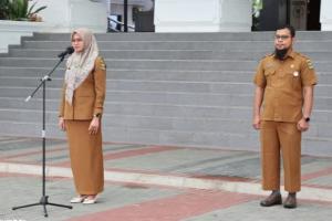 Pimpin Apel Pagi, Ismelda Jenreini Tekankan Disiplin dan Integritas ASN DPRD Sumbar