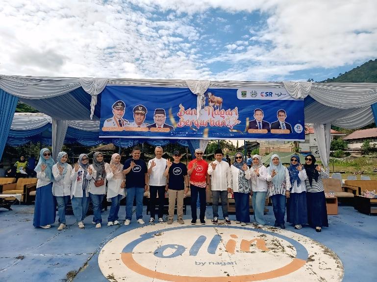 Foto bersama komisaris dan direksi Bank Nagari. IST