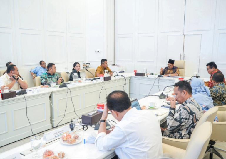 Wali Kota Pariaman, Yota Balad saat menemui Menteri PPN/Kepala Bappenas, Rachmat Pambudy di Jakarta, Selasa (19/5/2026). IST