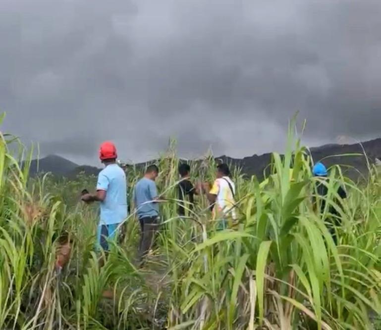 Tim SAR gabungan berada di Pos 5  untuk mencari dan mengevakuasi dua WNA yang masih dalam pencarian pada peristiwa erupsi Gunung Api Dukono, Jumat (8/5/2026). IST