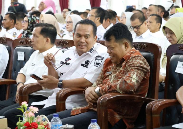 Wali Kota Pariaman terlihat hadiri kegiatan Musrenbang RKPD 2027 tingkat Sumbar di Padang, Rabu (8/4/2026). IST