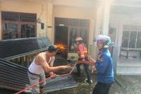 Amukan Si Jago Merah di Lubuk Kilangan Padang, Tiga Rumah Hangus Dilalap Api