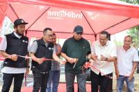 Andre Rosiade Kembali Tunaikan Janji, Resmikan BTS di Desa Kajai