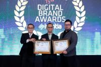Bank Nagari Raih Dua Penghargaan di Infobank-Isentia Digital Brand Awards 2026
