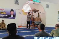 Fautiaz Fauzi Jemput Aspirasi Masyarakat Jalan DPR Aia Pacah, Ikut Kurban di Masjid Al Faruq