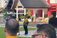 Semua OPD di Sumbar Pemprov Putar Lagu Kebangsaan Indonesia Raya Pagi