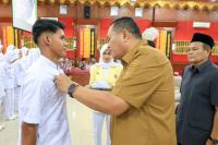 STIKes Piala Sakti Pariaman Lakukan Capping Day pada 86 Mahasiswanya