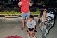 Viral di Medsos! Pencuri Dompet di Parkiran Kos Lubeg Dibekuk Tim Klewang
