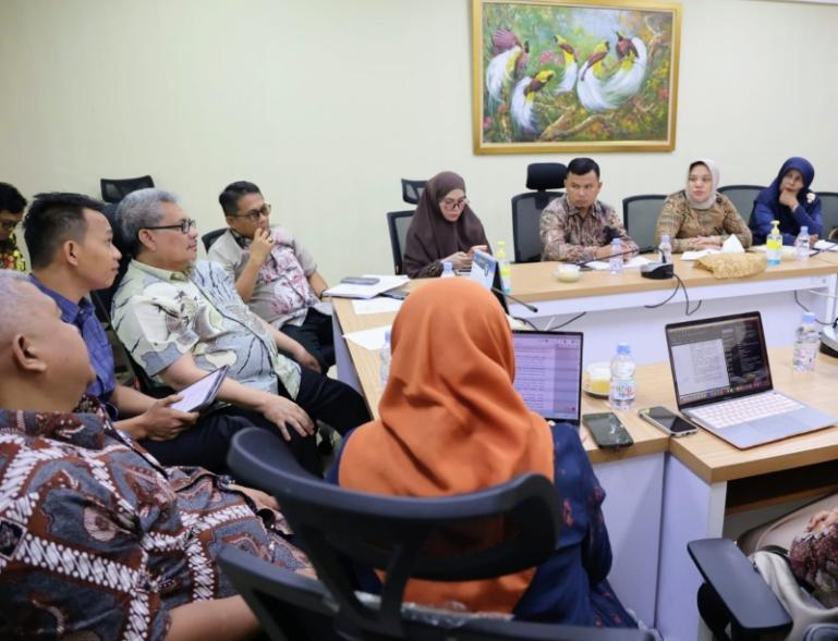 Ketua DPRD Sumbar, Muhidi bersama rombongan konsultasi ke Kemendikdasmen di Jakarta, Rabu (3/6/2026). IST