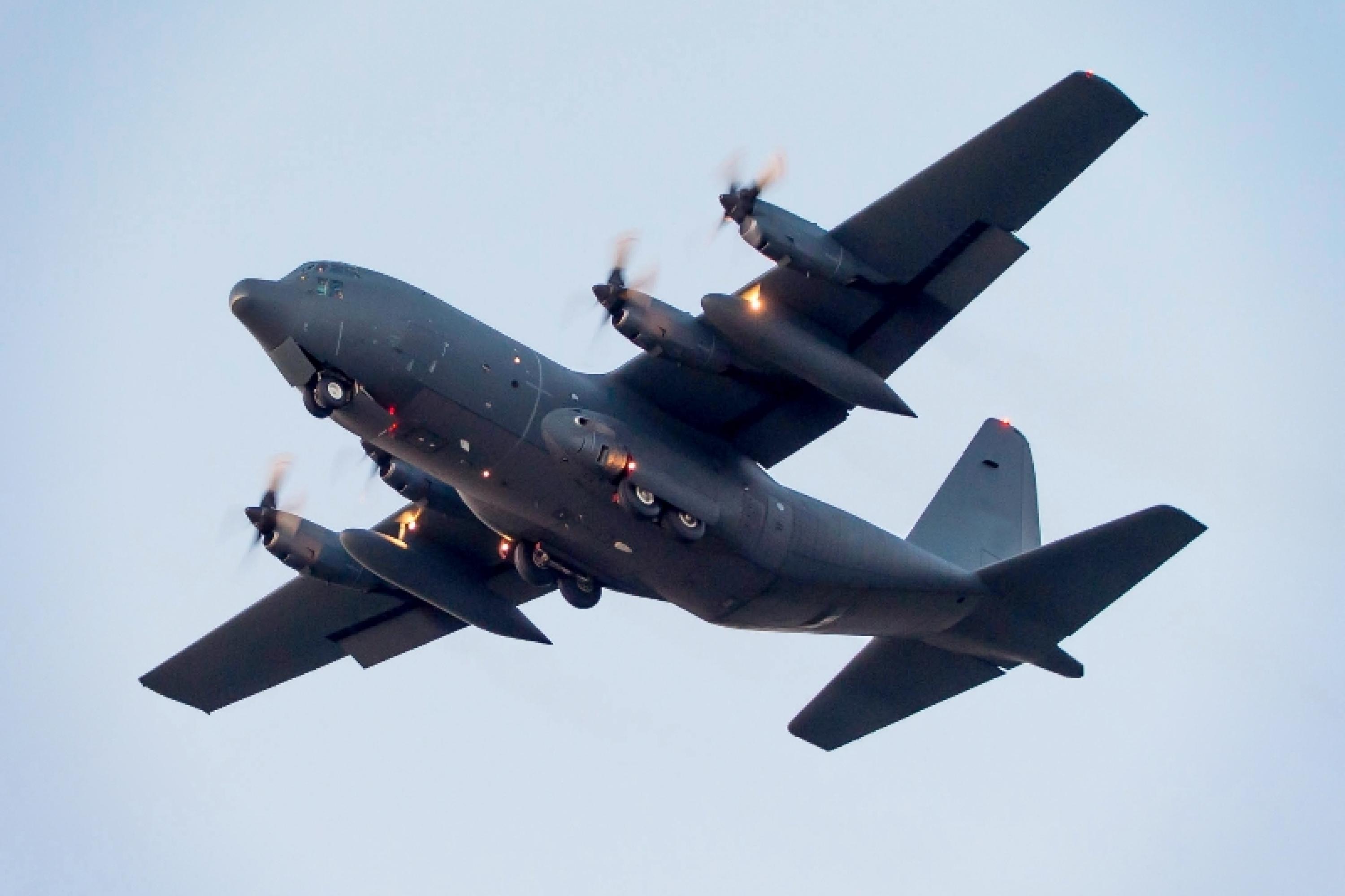 Gambar salah satu pesawat jenis Lockheed C-130T Hercules. IST