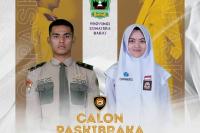 Dua Siswa Sumbar, Ahmad Alfatih dan Ulya Kireina Halim Calon Paskibraka tingkat pusat 2026