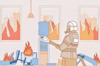 Rabu Malam, Kantor DLH Kota Padang Terbakar, Satu Orang Terluka