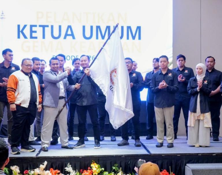 Anggota DPR RI dari Fraksi PKS, Rahmat Saleh ketika dilantik jadi Ketua Umum DPP Gema Keadilan periode 2026--2031 di Jakarta, Kamis (16/7/2026). IST