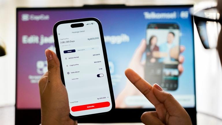Telkomsel menghadirkan inovasi baru melalui kolaborasi dengan CapCut dengan menghadirkan paket bundling yang kini tersedia secara langsung di aplikasi MyTelkomsel. IST