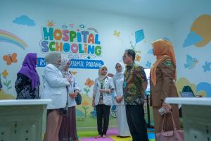 Anak Tetap Sekolah Meski Dirawat, Inovasi Djamil Hospital Schooling Resmi Diluncurkan