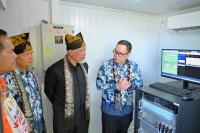 Gubernur Resmikan Radar Frekwensi Tinggi BMKG di Pariaman