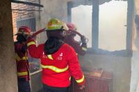 Rumah di Rimbu Kaluang Padang Barat Terbakar, Kerugian Ditaksir Rp300 Juta