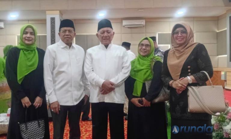 Calon ketua umum PBNU, KH Abdul Hakim Mahfudz saat berkunjungan ke Sumbar, Jumat (21/8/2026). (dok: arunala.com)