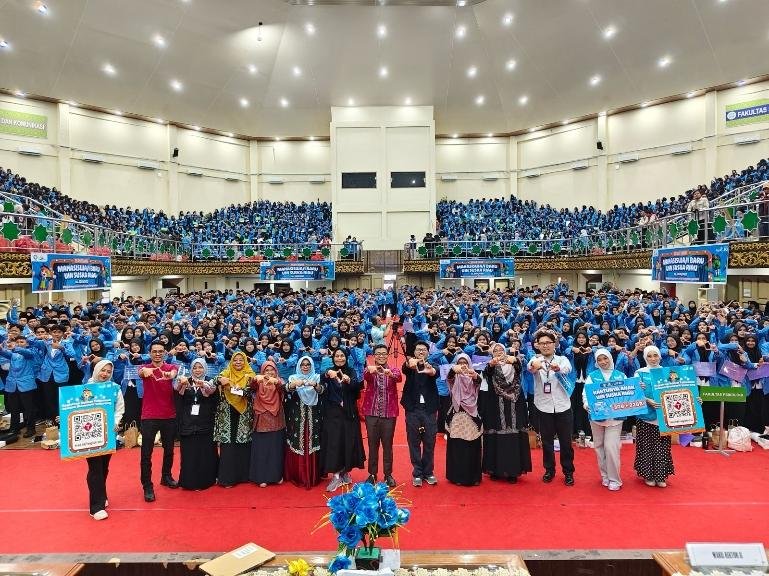 Telkomsel turut berpartisipasi dalam pada kegiatan Pengenalan Budaya Akademik dan Kemahasiswaan (PBAK) Universitas Islam Negeri Sultan Syarif Kasim (UIN Suska) Riau Tahun 2026. IST