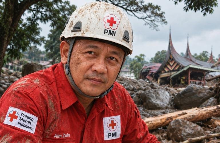 Plt Ketua PMI Sumbar, Aim Zein