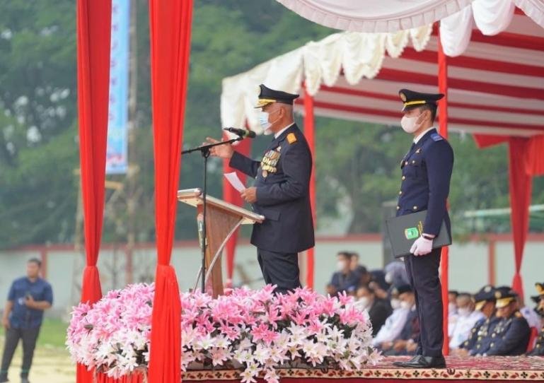 Gubernur Mahyeldi pimpin peringatan Harhubnas 2026 tingkat Sumbar di GOR Tuanku Tabiang, Batu Tupang, Koto Baru, Kabupaten Solok, Kamis (17/9/2026). IST