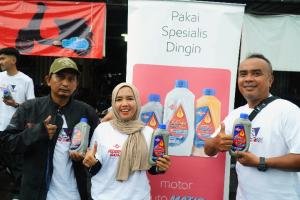 Federal Oil Ajak Komunitas Matic Padang Sadar Pentingnya Jaga Mesin Tetap Dingin