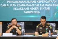 Perkuat Sinergi, Kejari Bintan Pimpin Rakor Pengawasan Aliran Kepercayaan