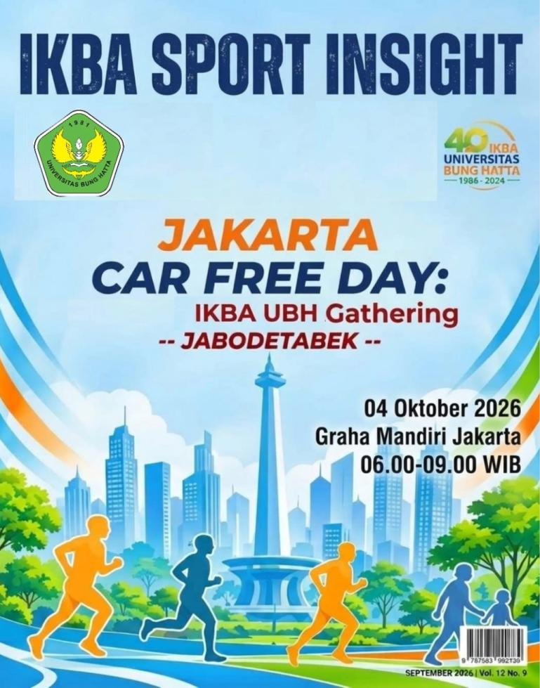 Poster kegiatan Car Free Day yang akan diadakan alumni Universitas Bung Hatta di Jakarta pada Minggu (4/10/2026) nanti. IST