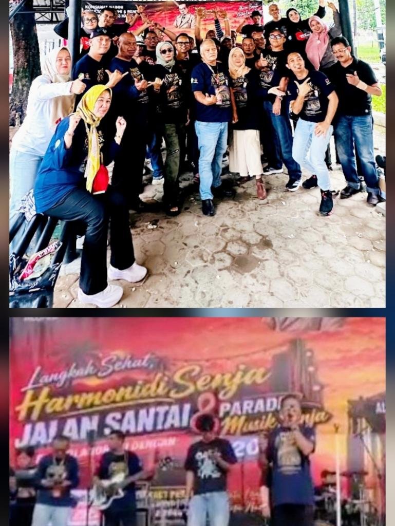 Para alumni UBH saat mengelar Parade Musik Senja di kampus UBH, Sabtu (10/10/2026). IST