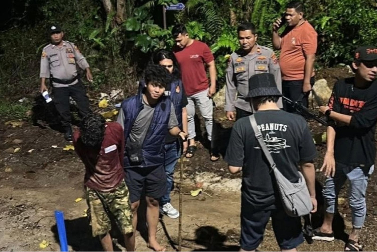 Resmob Polda Sumbar Tangkap Pelaku Pencurian Alat Deteksi Banjir di Batu Busuak Padang