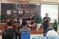 Gelar Diskusi Publik, BEM dan HMI Unitas Padang Dorong Peran Mahasiswa sebagai Kontrol Sosial