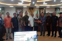 Menyoal Dana Sharing Pilkada, DPRD Sumut Kunjungi DPRD Sumbar