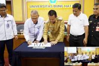Pemko Pariaman -- UBH Teken MoU Bidang Pendidikan
