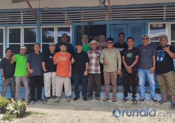 Wakil Ketua DPRD Kota Padang Osman Ayub tinjau renovasi Pondok Tahfiz Masjid Raya Pasa Gadang, Minggu (3/5/2026). IST